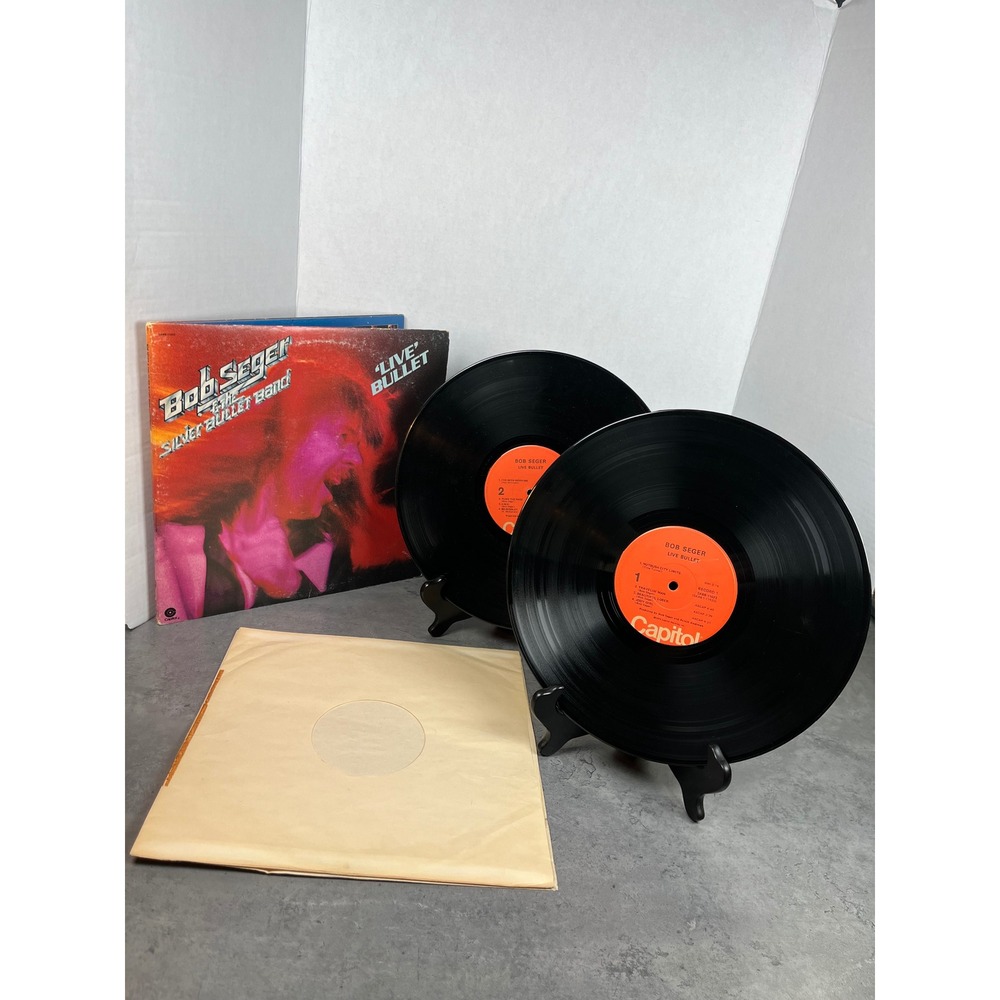Bob Seger Silver Bullet Band Live Bullet Vinyl 2LP Record Capitol SKBB-11523
